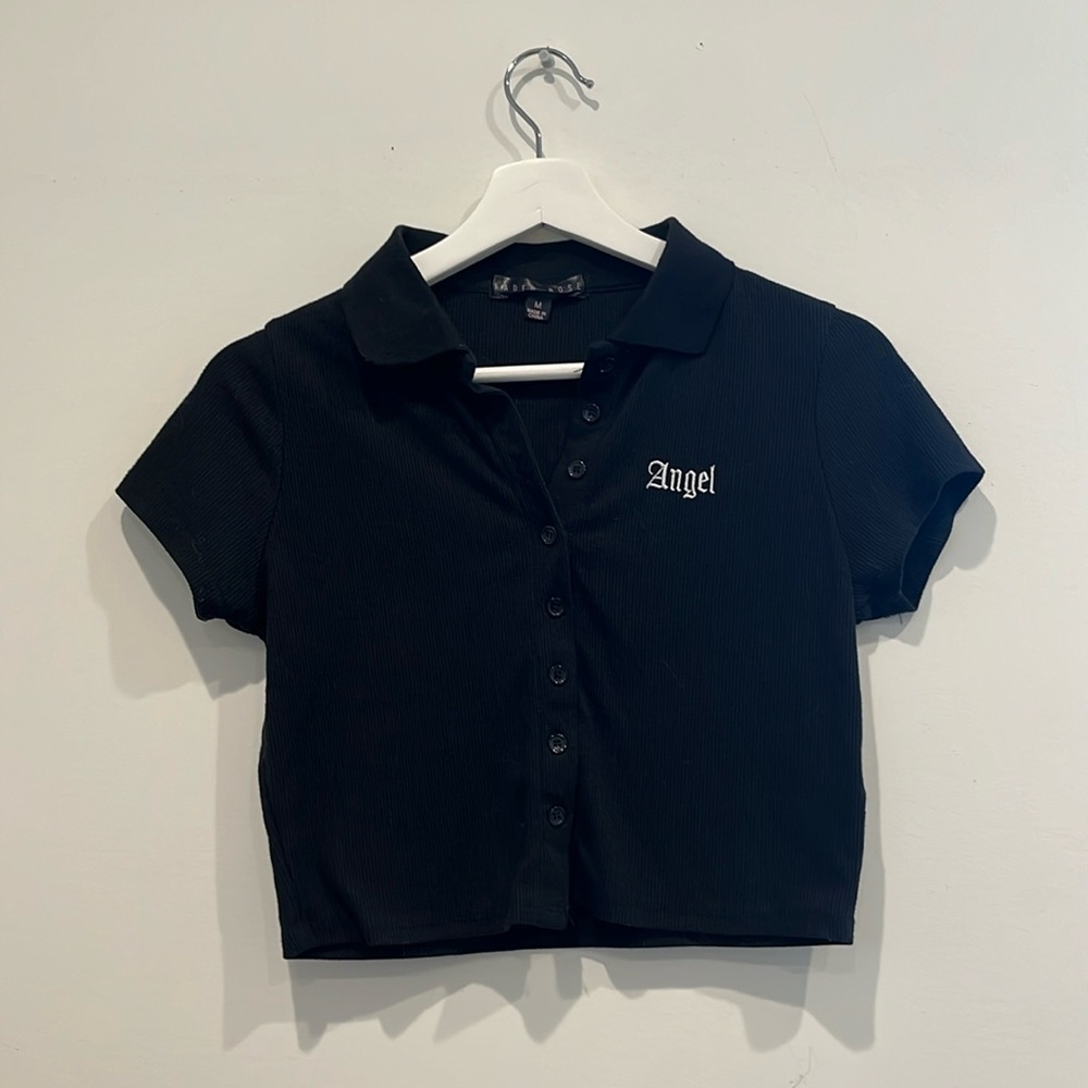 “Faded Rose” Size M ‘Angel’ Button shirt